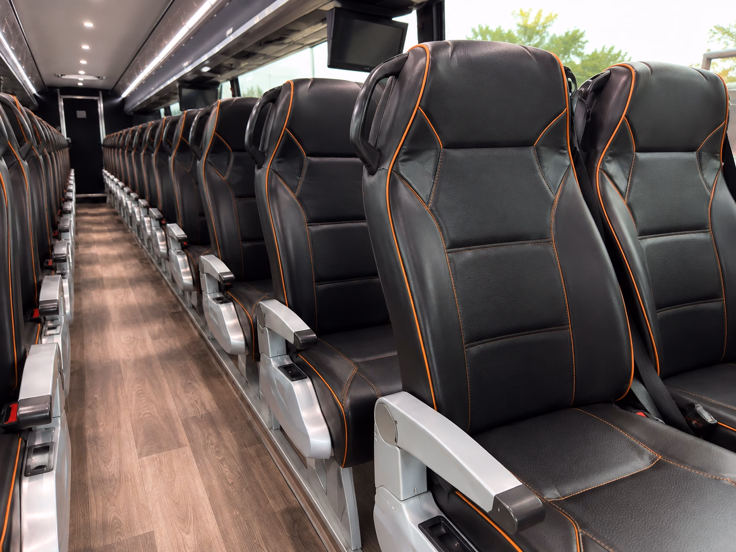 chattanooga charter bus interior