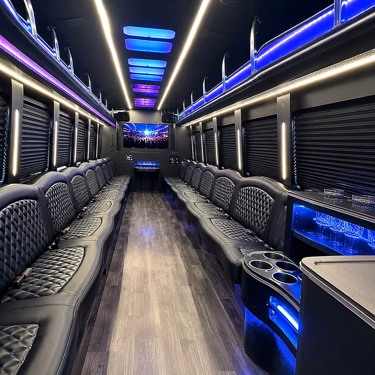 chattanooga concert party bus rental
