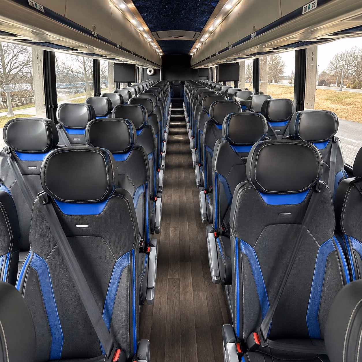 no car caravans to atlanta one bus handles the i 75 run south