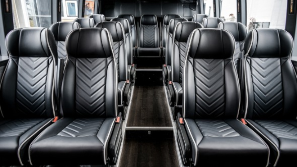 20 passenger minibus inside chattanooga