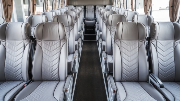 55 passenger charter bus interior cleveland