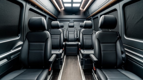 chattanooga sprinter van with driver interior