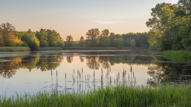 the cattails at meadowview